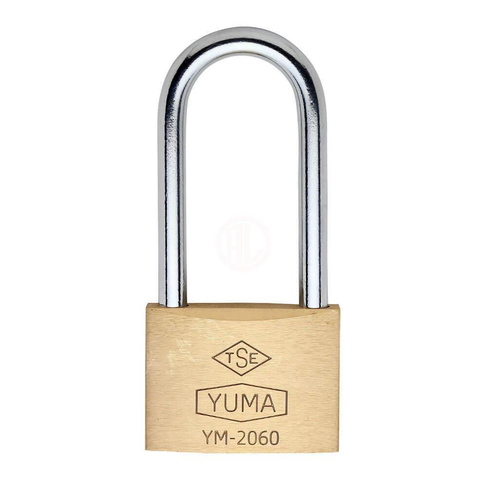 Yuma Asma Kilit 60 Uzun Pirinç Ym-2060l