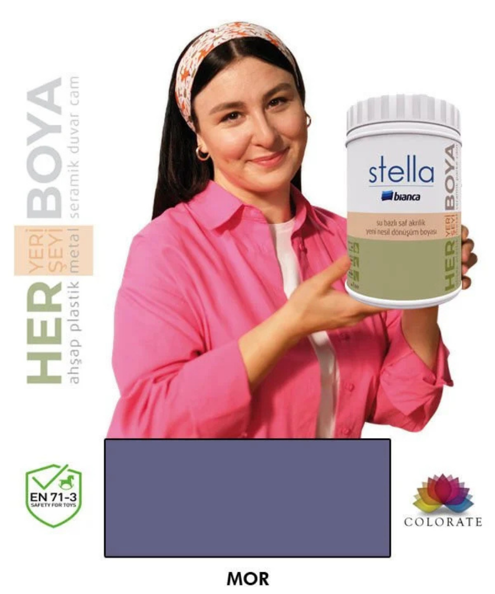 Bianca Stella Su Bazlı Boya Mor