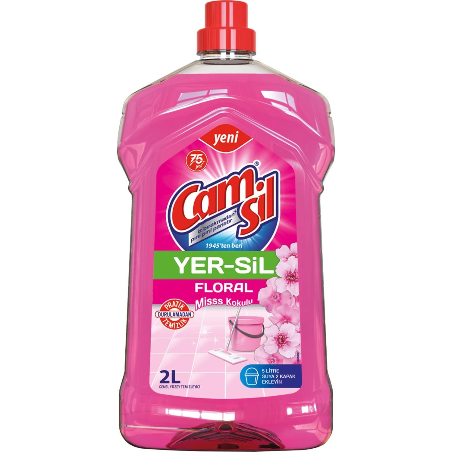 Camsil Yer-Sil Floral Dökme 2 lt