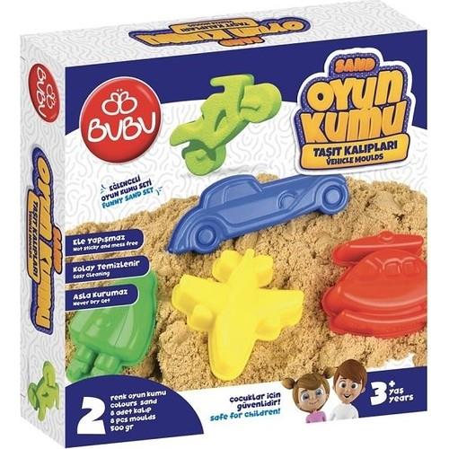 Bubu Bu-Bu Oyun Kumu ve Araç Kalıplı Seti 500 Gr.