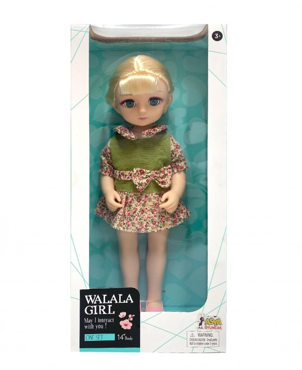 Asya Oyuncak Walala Kutulu Bebek C7811-1213-1