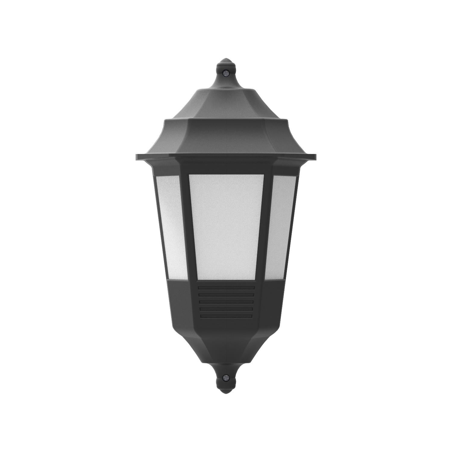 Horoz Bahçe ( Aplik) Aydınlatma Siyah