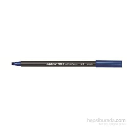 Edding Kaligrafi Kalemi 5mm Çelik Mavisi