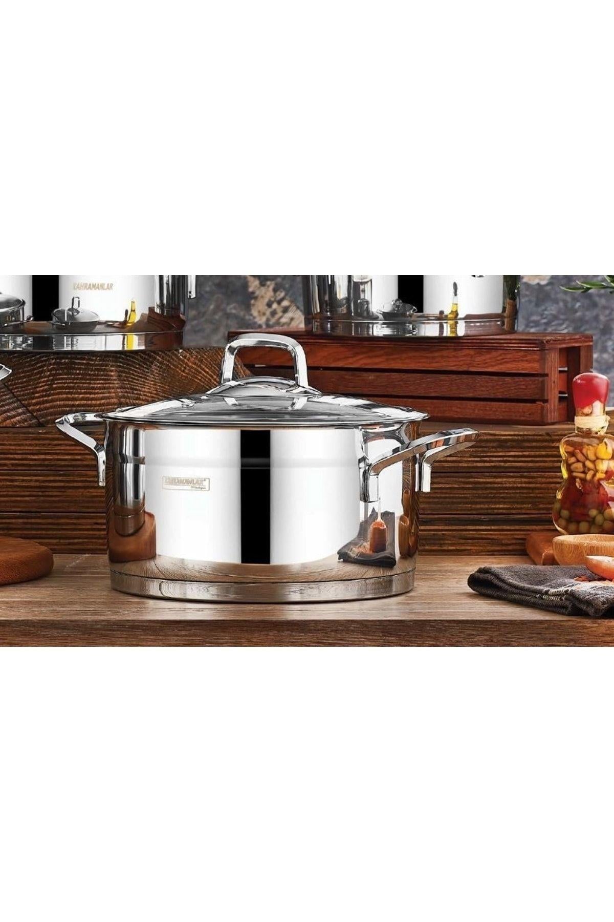 Kahramanlar 20x10 Cm Sırma Çelik Tencere 2025