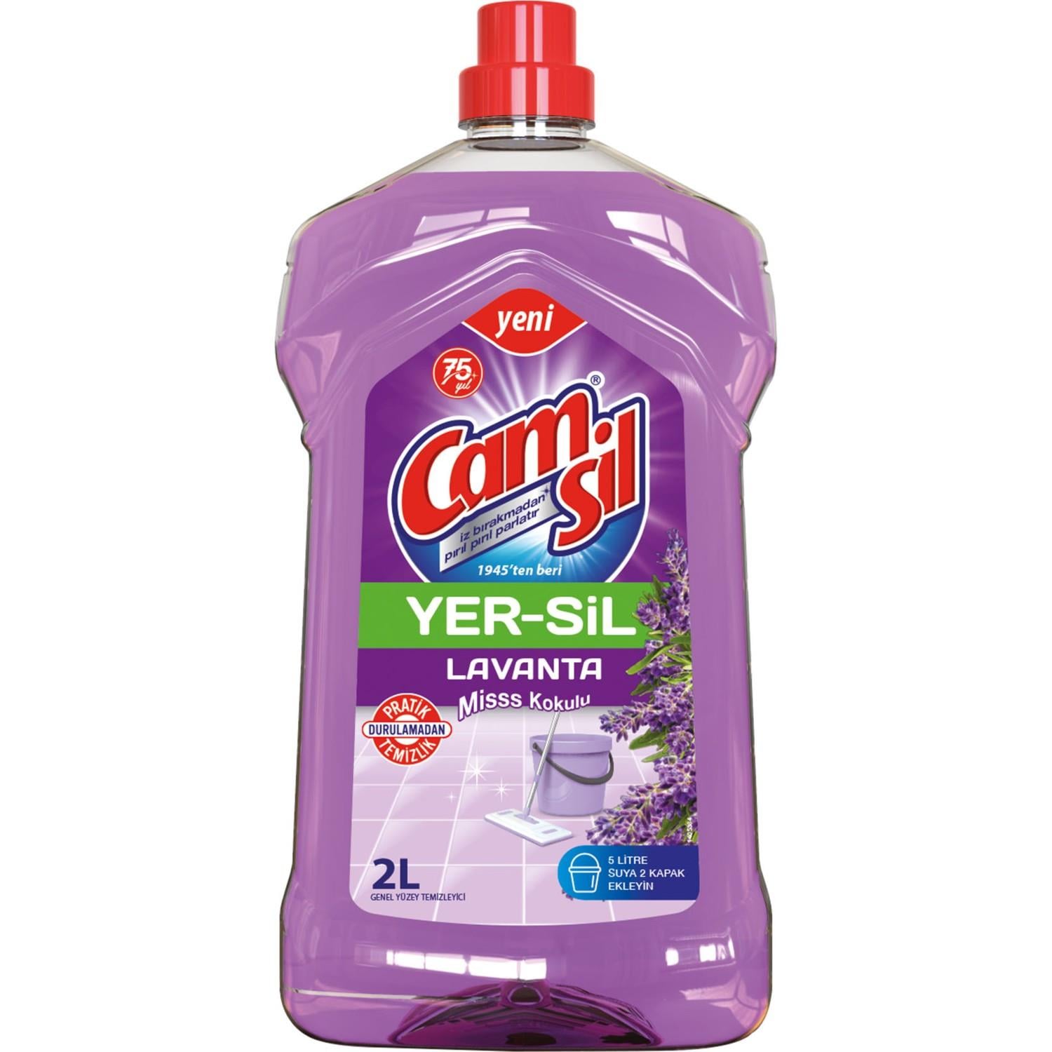 Camsil Yer-Sil Lavanta Dökme 2 lt