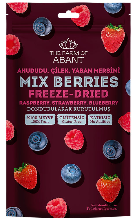 The Farm Of Abant Dondurularak Kurutulmuş Mix Berries 15 gr