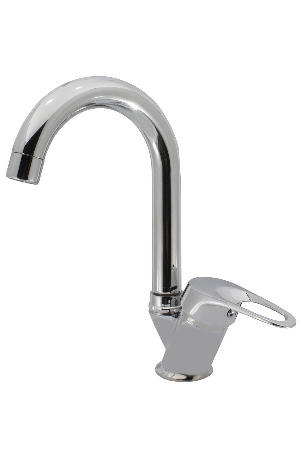 Gms Lale Mix Kuğu Lavabo Bataryası