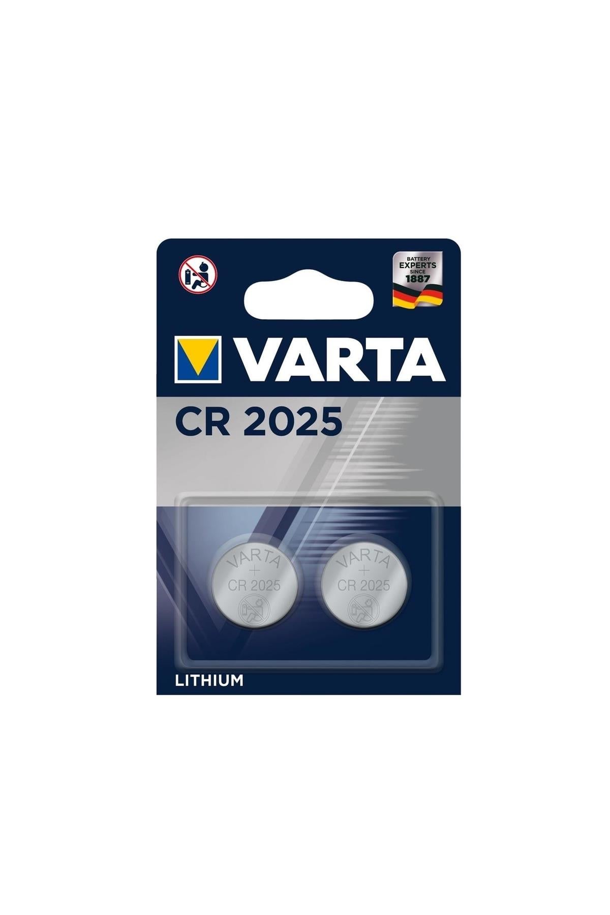 Varta 6025 Cr2025 3v Lityum Cr-2025 Pil 2li Paket