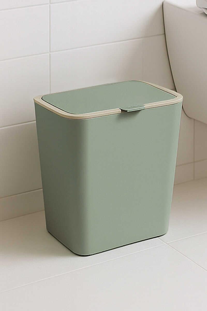 Prima Nova Flip Çöp Kovası - Yeşil