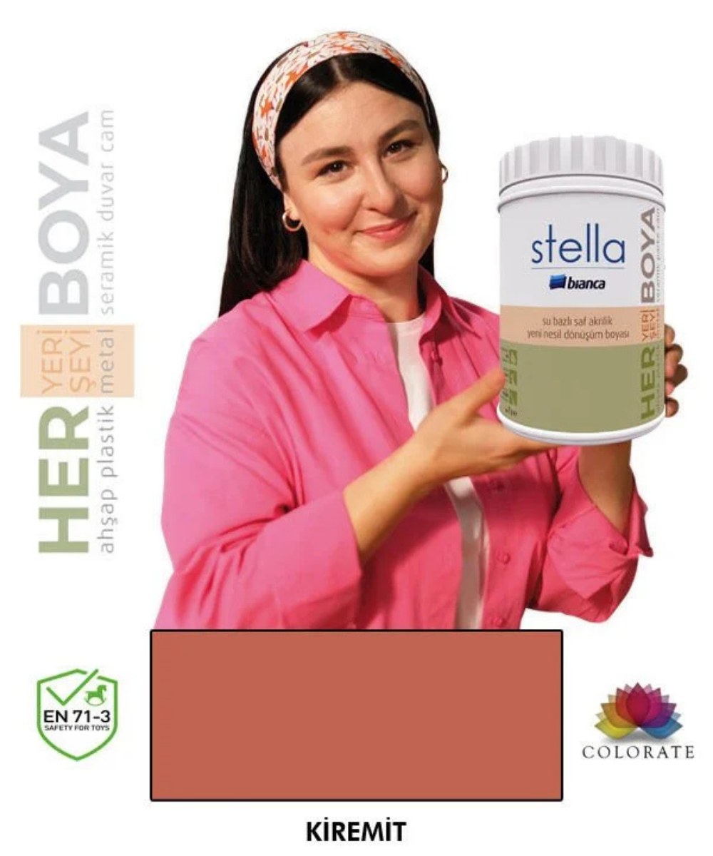 Bianca Stella Su Bazlı Boya Kiremit