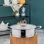 COOKER 28 CM BOMONTİ ÇELİK BASIK TENCERE CKR3193