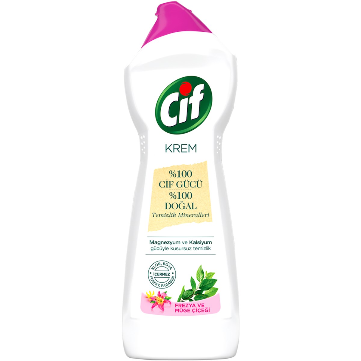 Cif Krem Yüzey Temizleyici Frezya ve Müge Çiçeği 750 ML