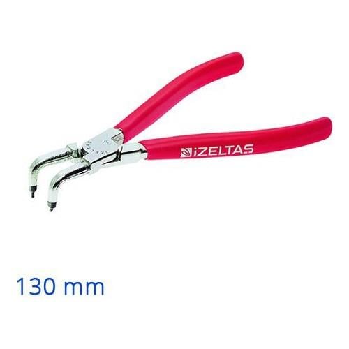 İzeltaş İç Segman Pense Yaysiz Eğri 130 Mm