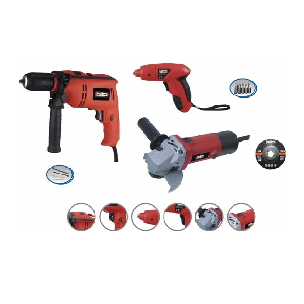 Attlas Eco Set 3g Li Matkap+Taşlama+Vidalama