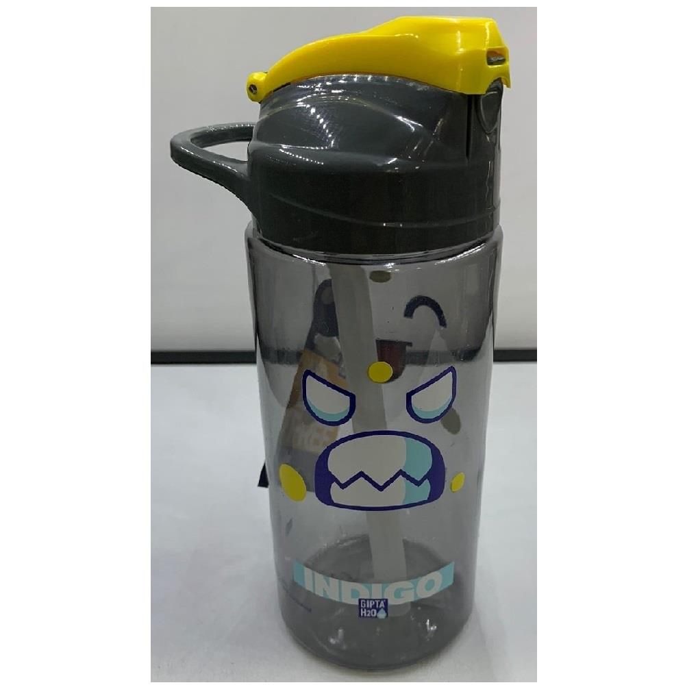 Gıpta Indıgo Tritan Desenli Pipetli Matara 500 Cc