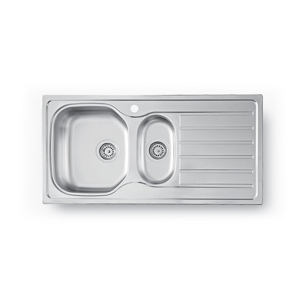 Artenova 1.5 Gözlü Tezgah Üstü Ankastre Eviye 