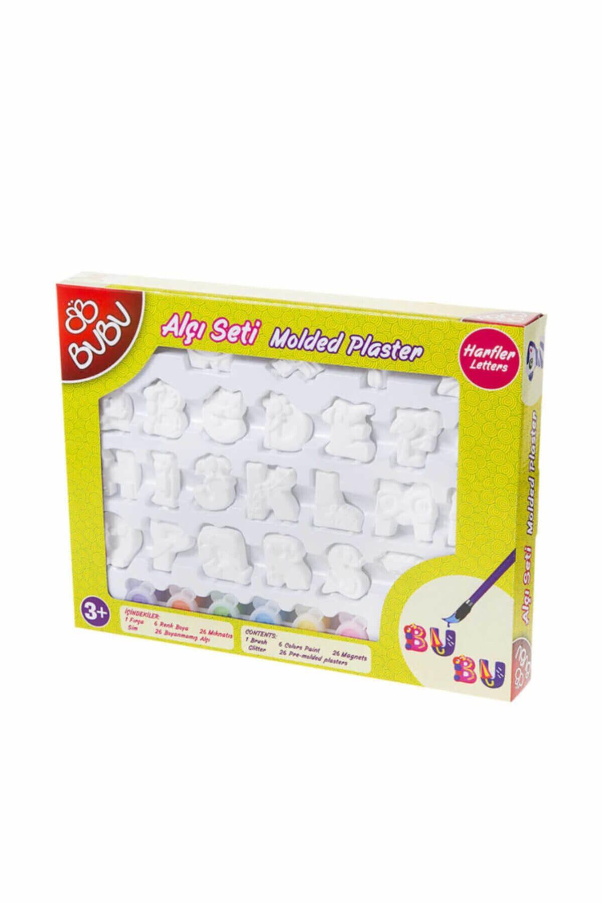 Bubu Harfler Alçı Boyama Seti