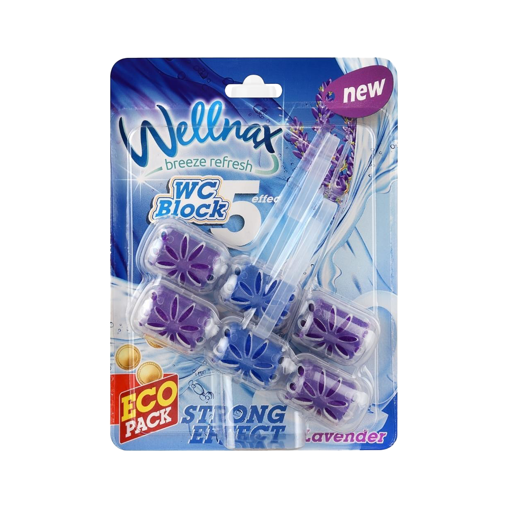 Wellnax Wc Blok İkili Lavanta
