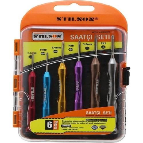 Stilson Saatçi Tornavida Seti 6'lı