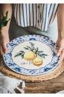 The Mia Odore Di Limone Servis Tabağı 30 cm ODL0005