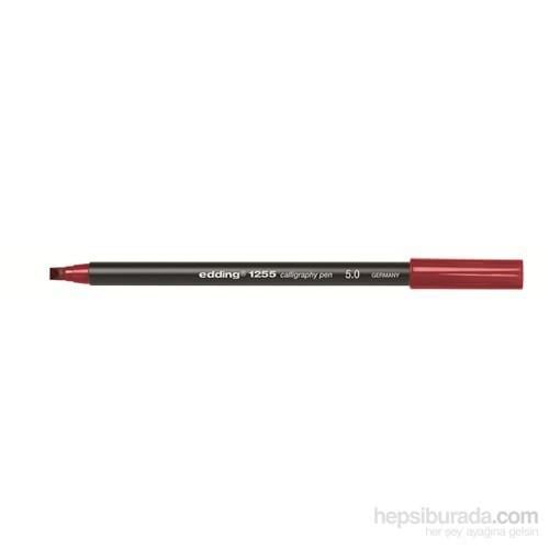 Edding Kaligrafi Kalemi 5mm Bordo