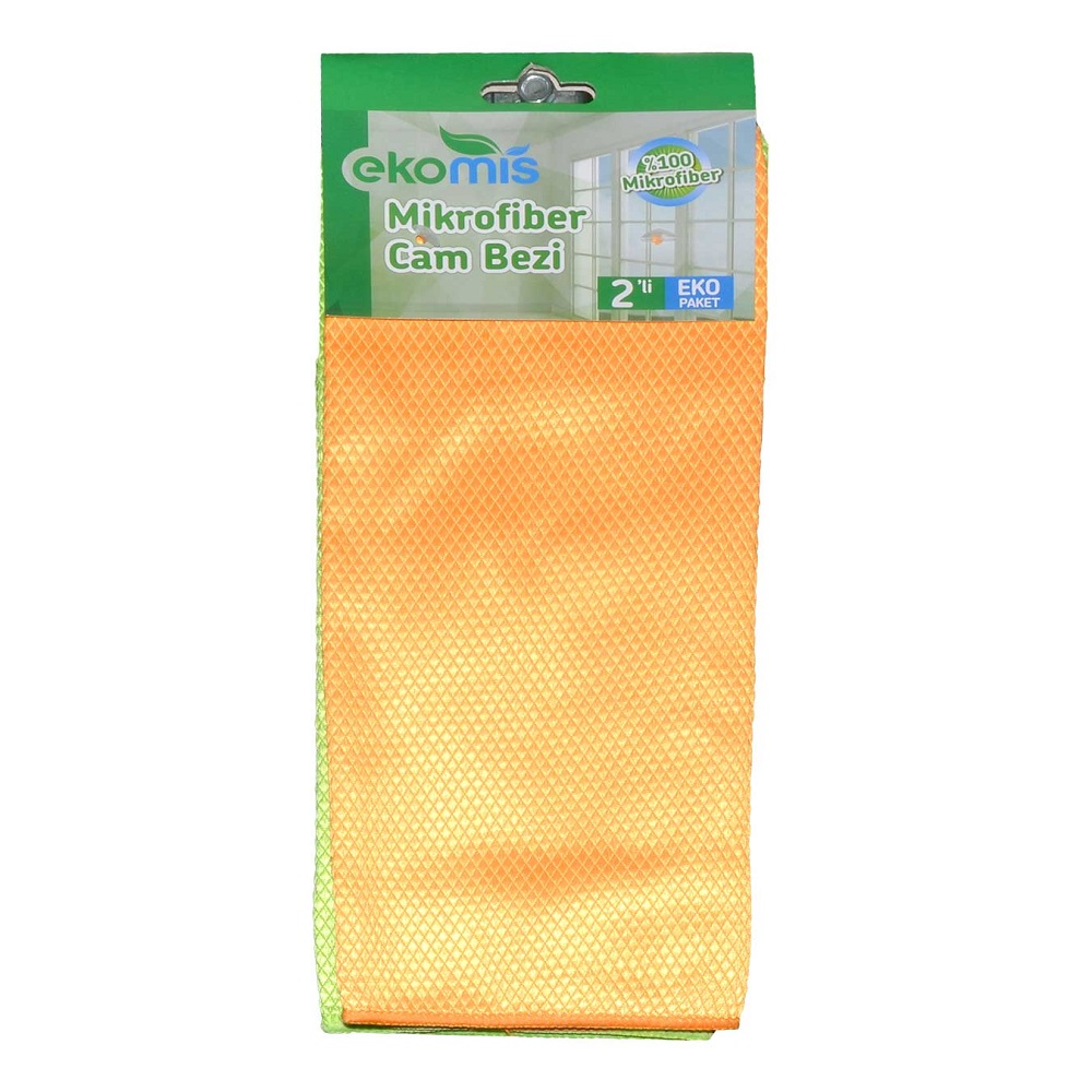Ekomis Mikrofiber Cam Bezi 2'Li