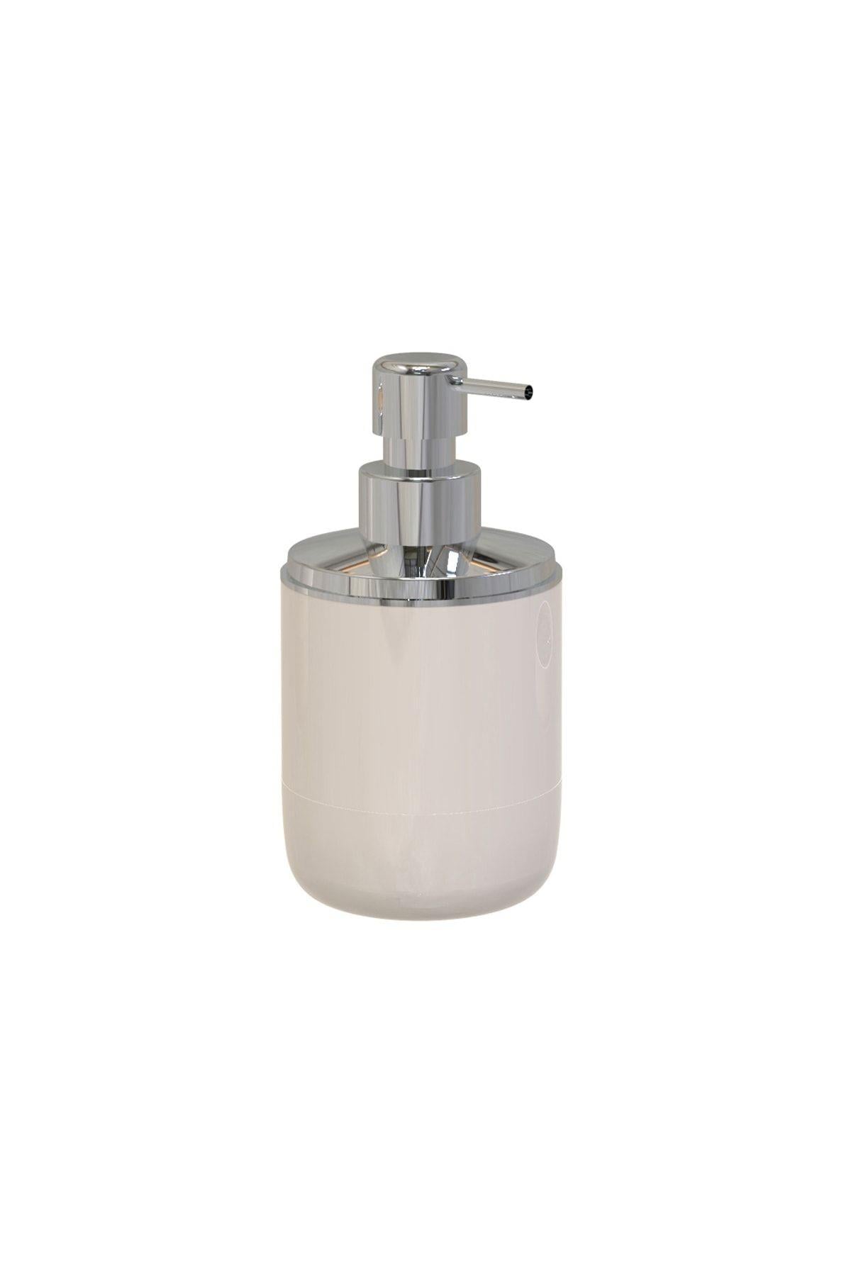 Prima Nova Lima Xl Sıvı Sabunluk Krom Dekorlu -bej