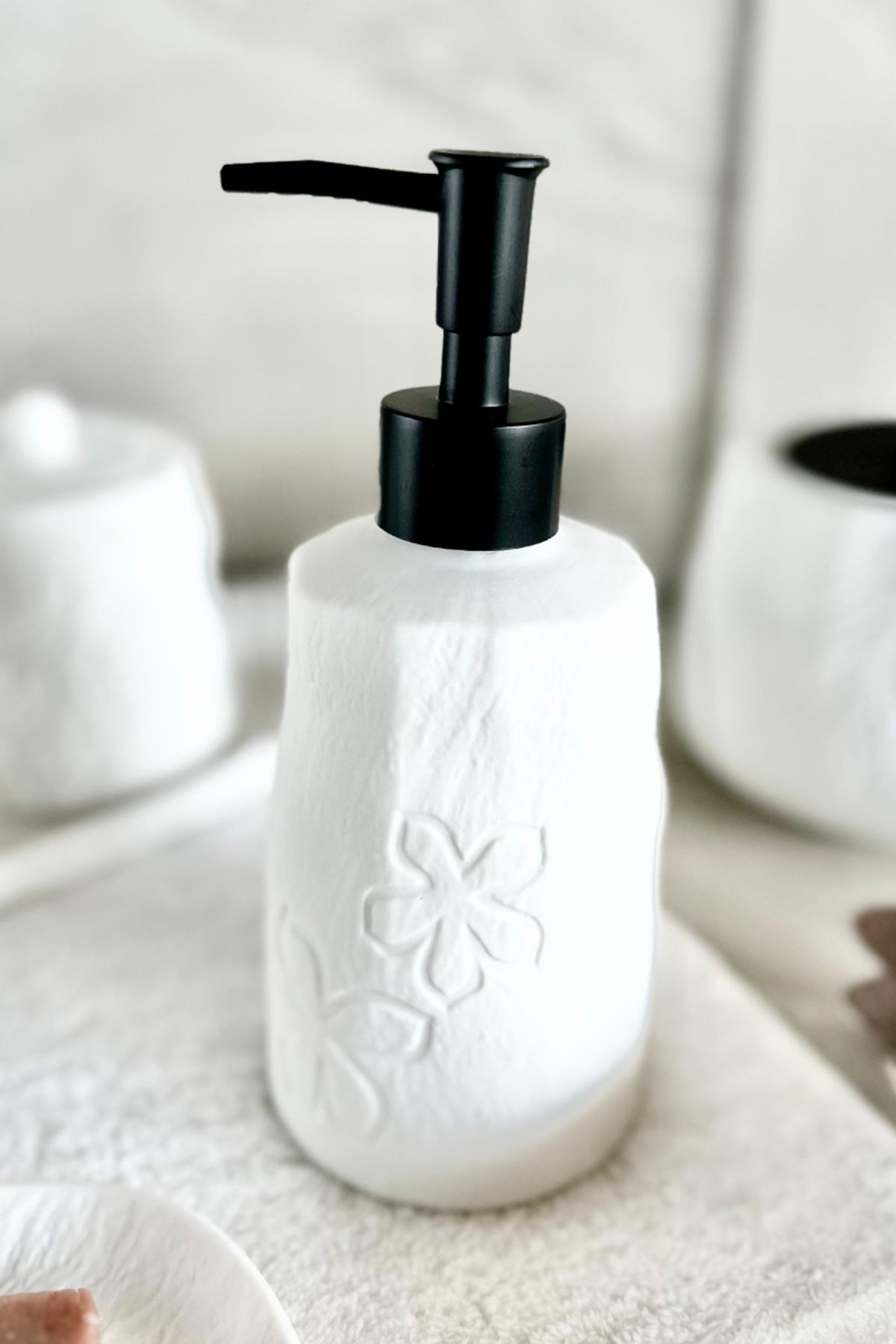 Prima Nova Yonna Sıvı Sabunluk - Beyaz