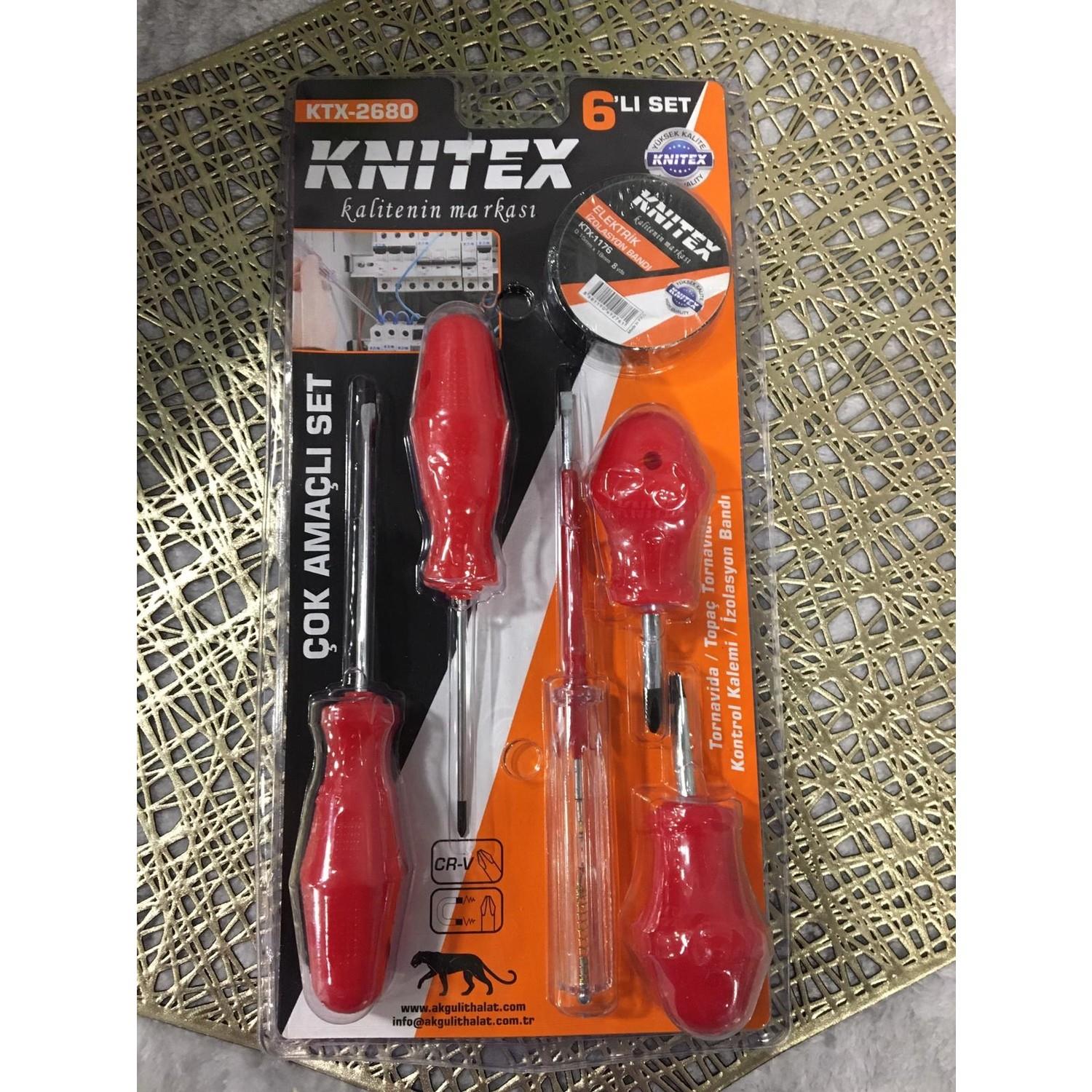 Knitex Çok Amaçlı Tornavida Set Ktx-2680