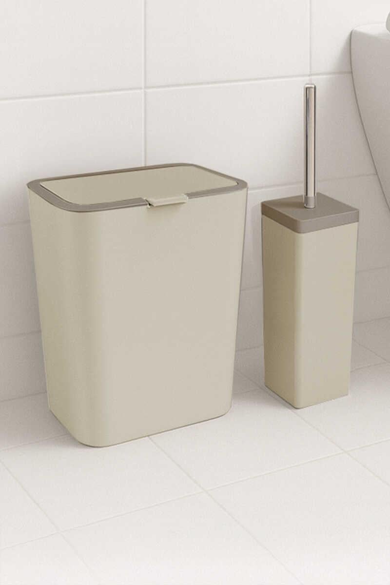 Prima Nova Flip 2'li Banyo Seti - Bej