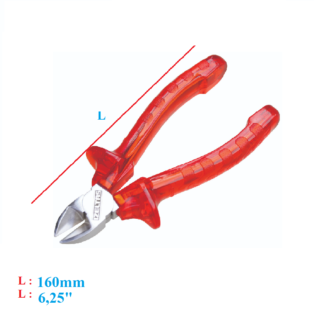 İzeltaş Yan Keski 160mm Kraft İzole - 3700163160