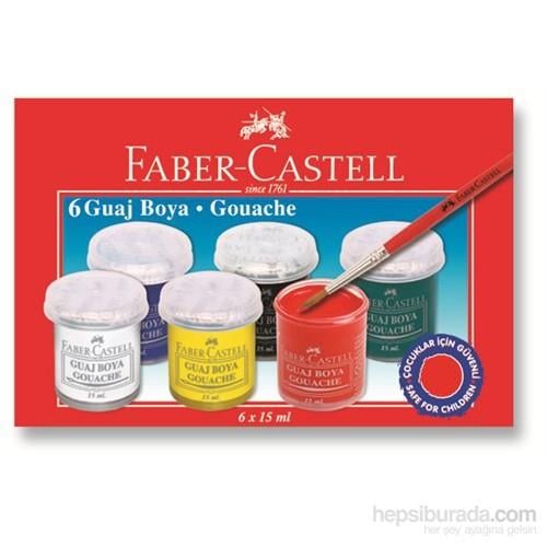 Faber Castell Guaj Boya 15 ml 6 Renk