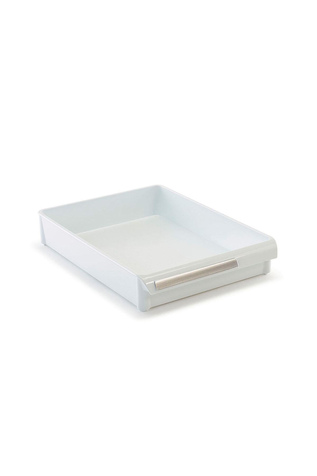 Prima Nova Buzdolabı Içi Organizer Dolap Içi Düzenleyici Raf 205*280*50 Mm Beyaz