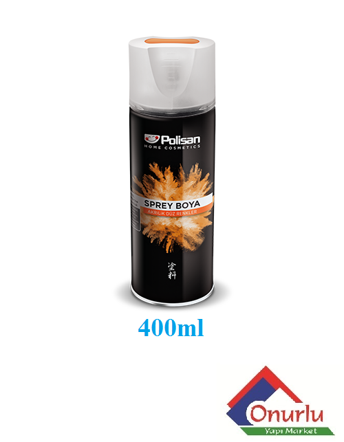 Polisan Floresan Sprey Boya Turuncu