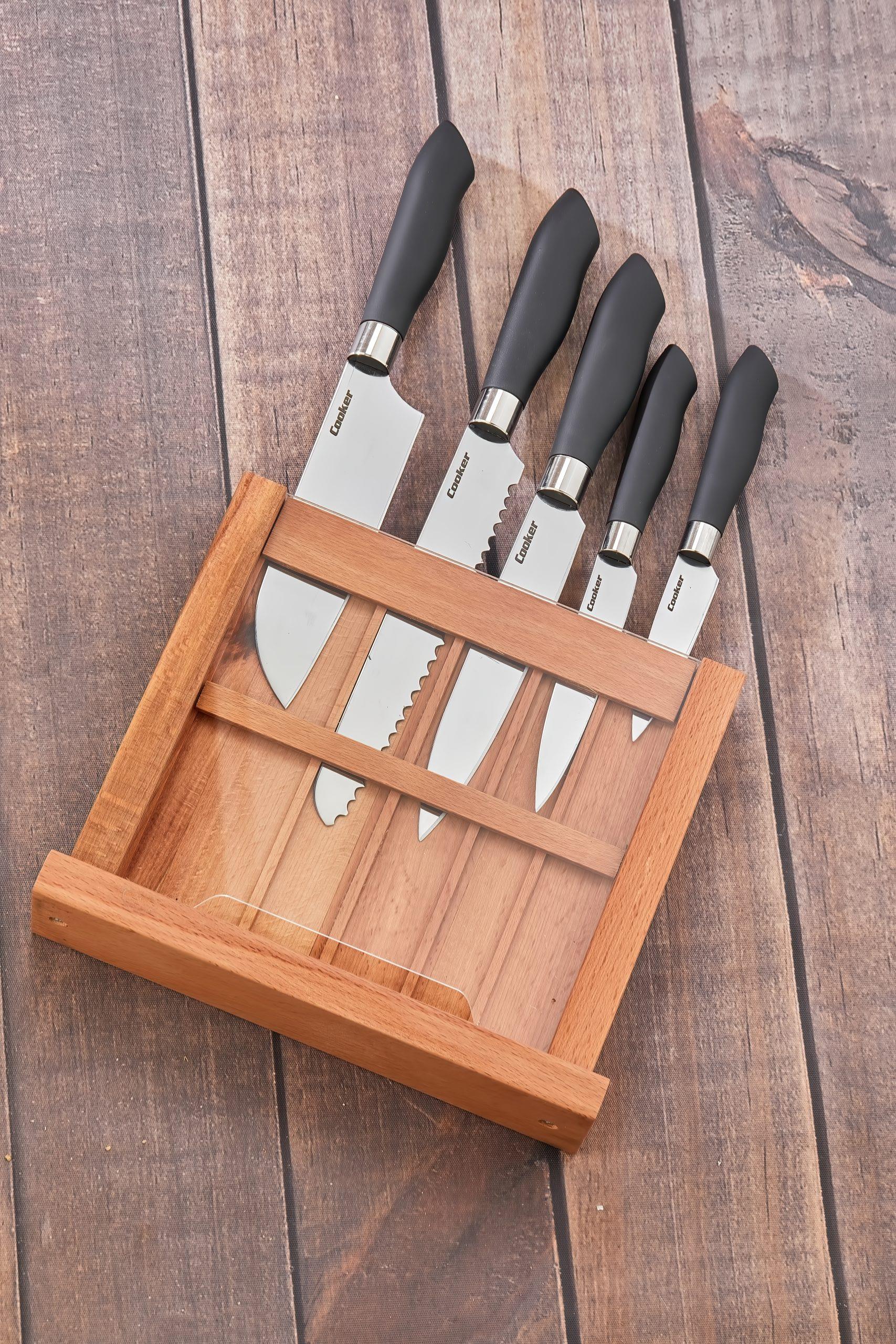 Cooker Skycut 6 Parça Lux Bıçak Seti CKR3584