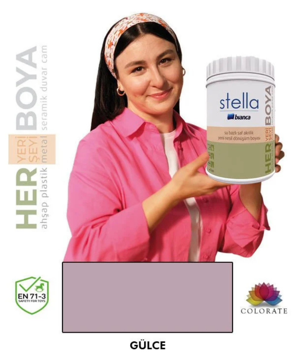 Bianca Stella Su Bazlı Boya Gülce