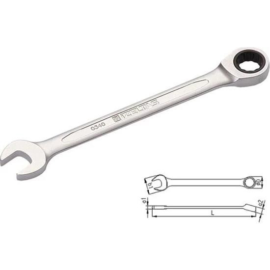 İzeltaş Cırcır Kombine Anahtar 18 Mm