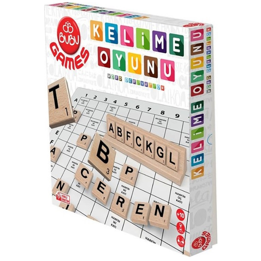 Bu-Bu Games Ahşap Kelime Oyunu GM0036