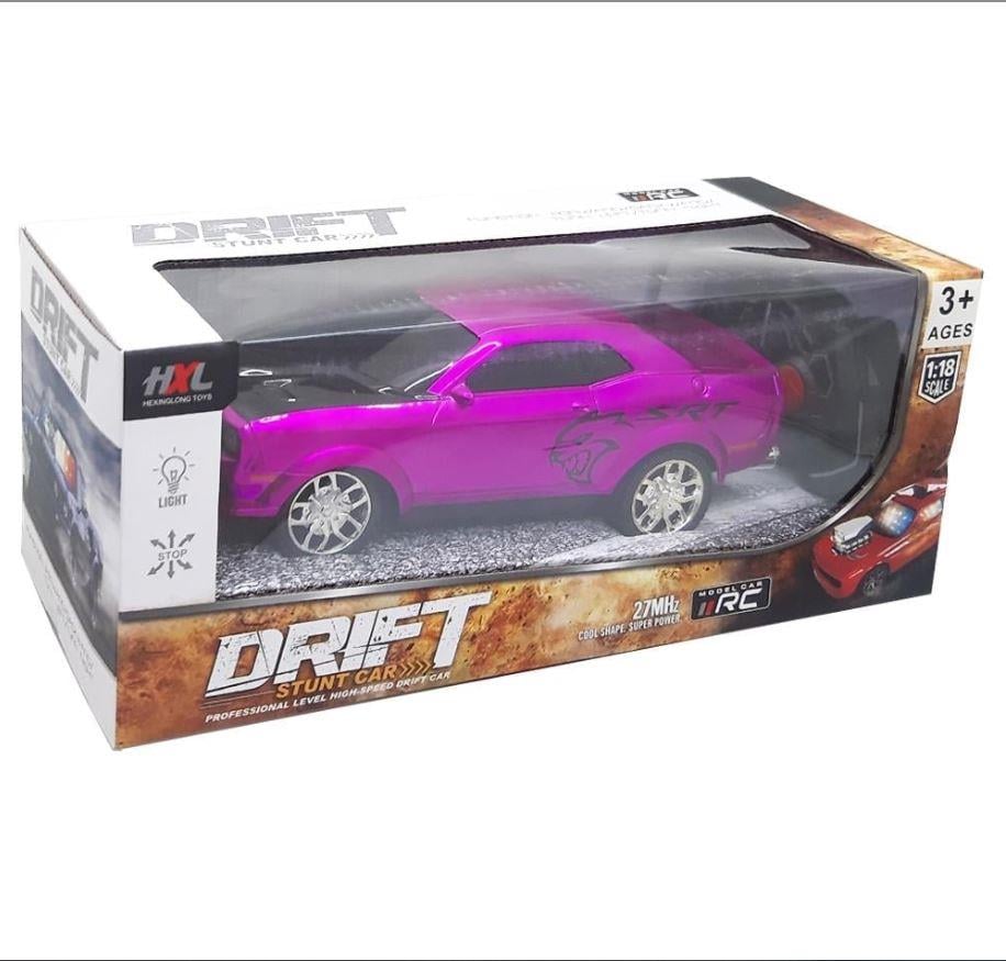 Oyuncak Uzaktan Kumandalı Şarjlı Klasik Araba Metalik Mor