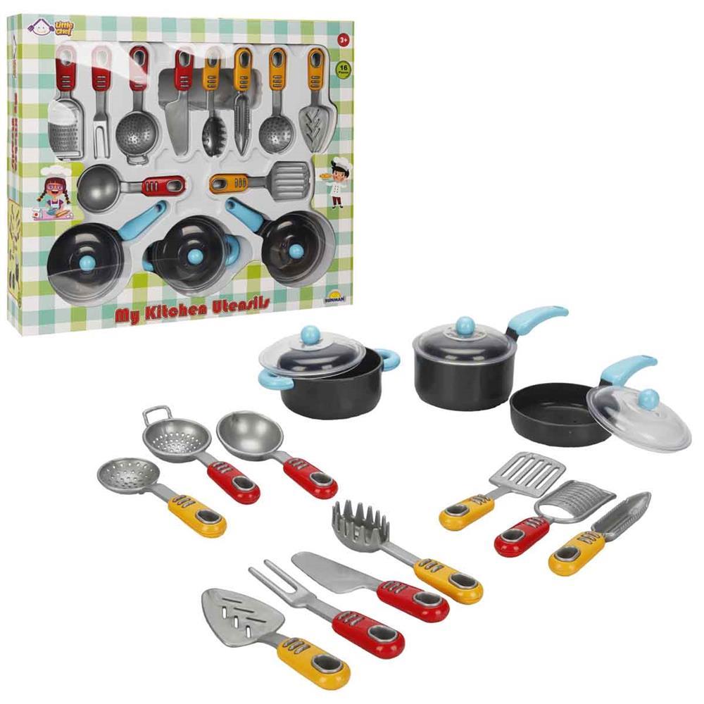 Sunman S00004681 MUTFAK GEREÇLERİ SETİ BYK KUTULU -SUN