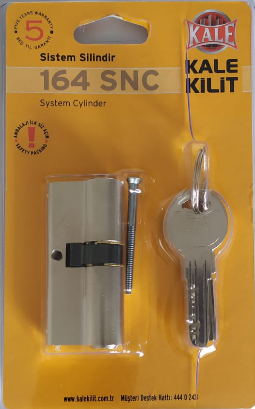 Kale 164 Snc Sistem Silindir 68mm-Nikel-Blister