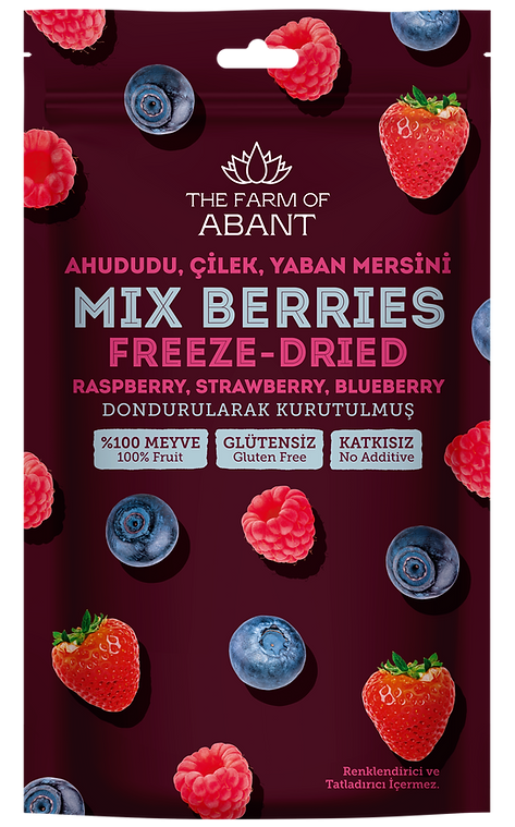 The Farm Of Abant Dondurularak Kurutulmuş Mix Berries 15 gr