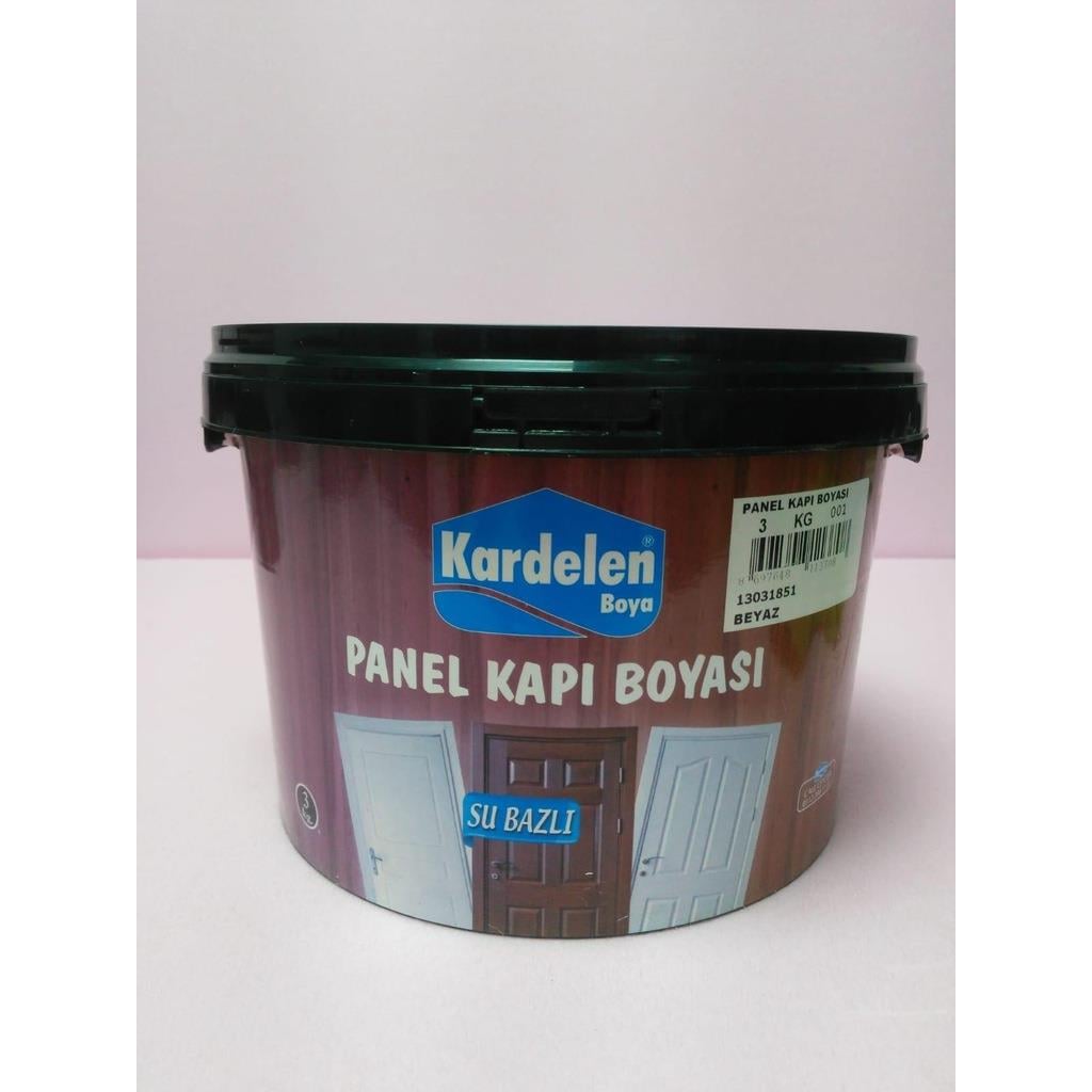 Kardelen Panel Kapı Boyası Beyaz 3 kg