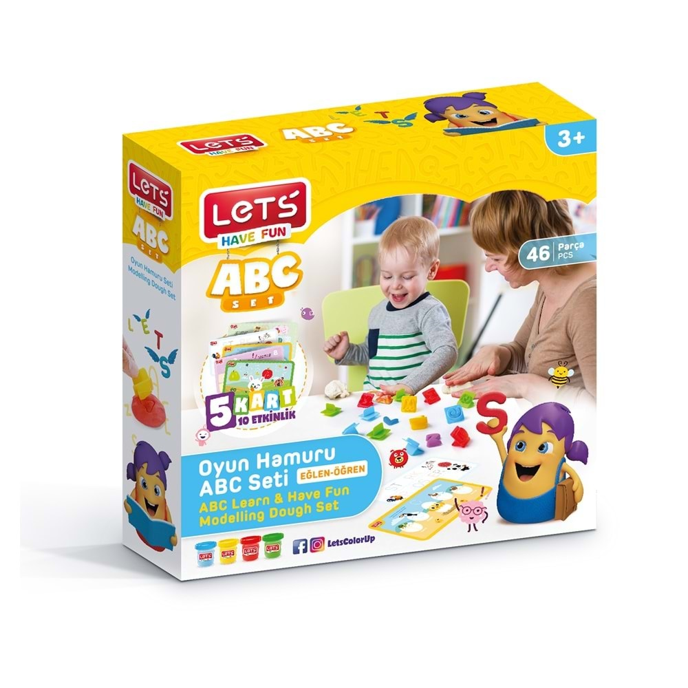 Lets ABC Seti Oyun Hamuru L9005