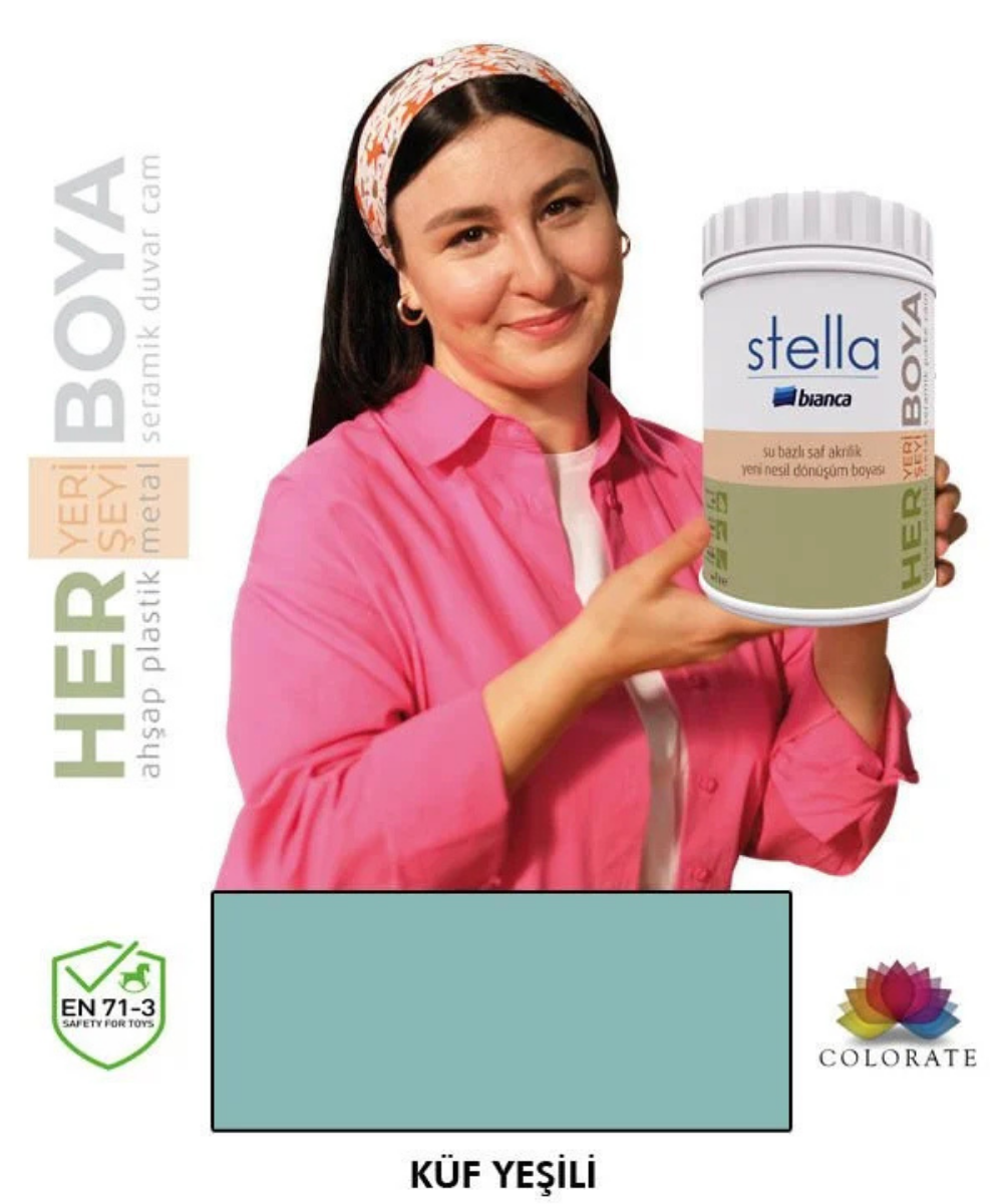 Bianca Stella Su Bazlı Boya Küf Yeşili