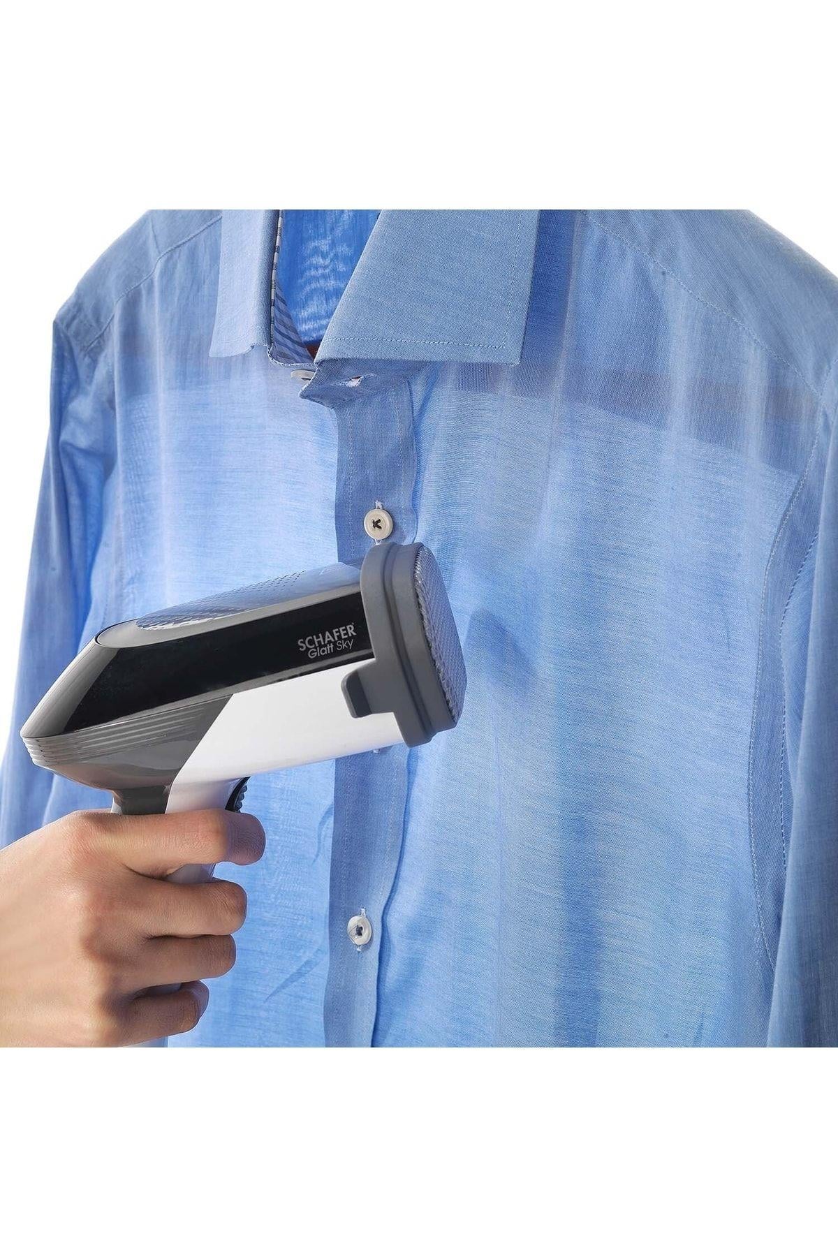 Schafer Glatt Sky Buharlı Kırışık Giderici Ve Dikey Ütü-antrasit