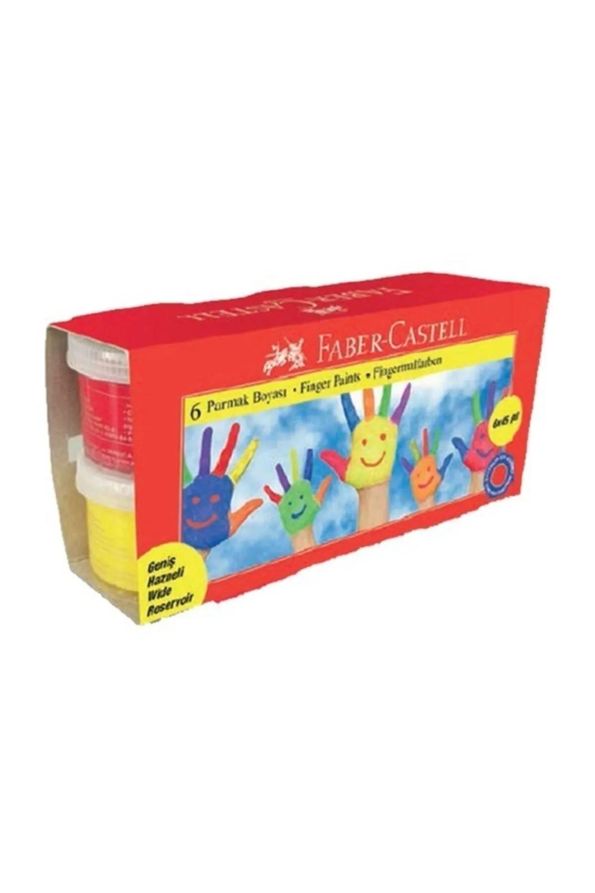 Faber Castell Parmak Boyası 6 Renk ADEL.5170160402