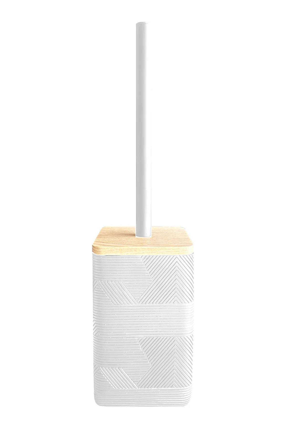 Madera Tuvalet Fırçası Beyaz