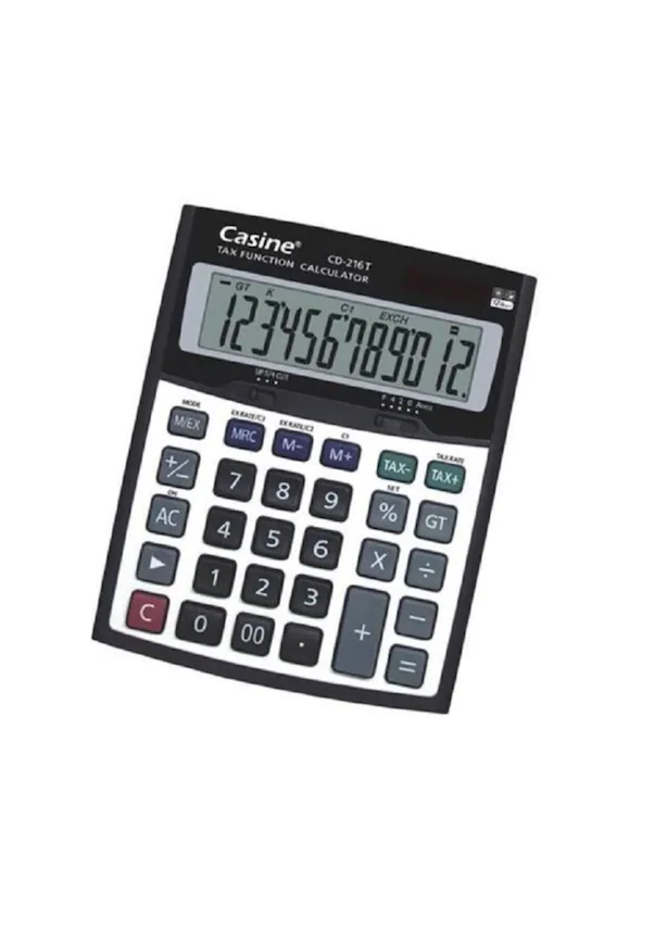 Casine CD-216 T 12 Haneli Hesap Makinesi