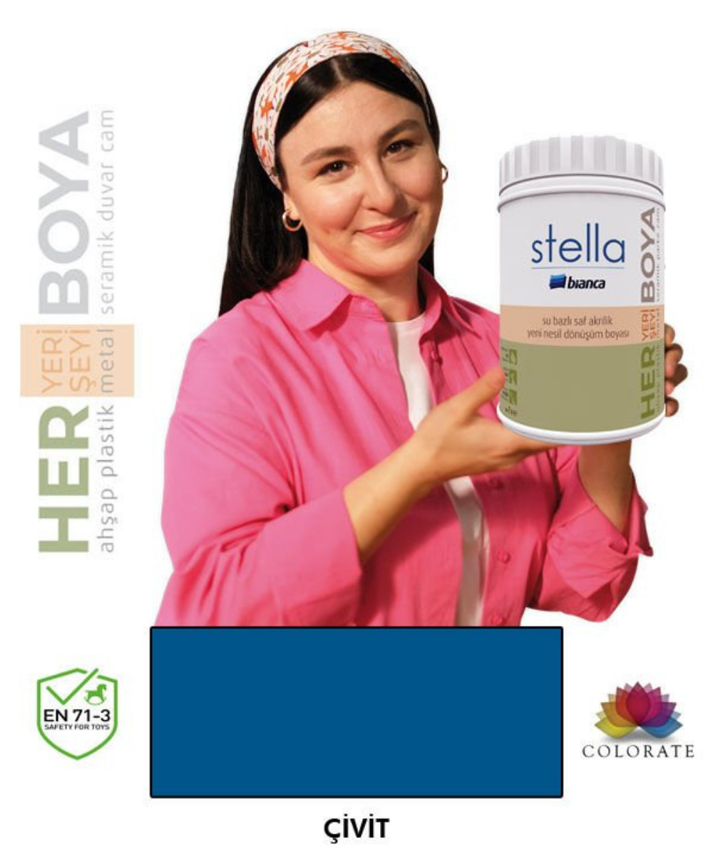 Bianca Stella Su Bazlı Boya Çivit